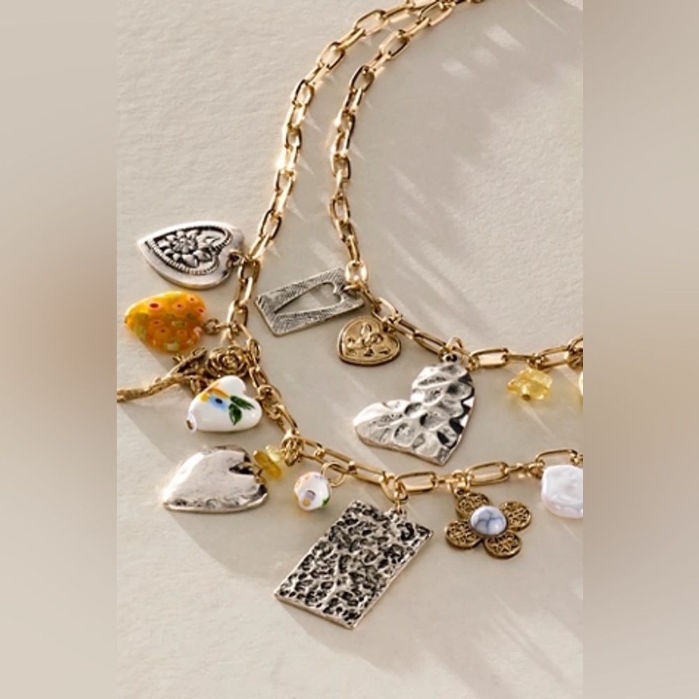 Free People Maxamillion Charm Necklace - Picture 2 of 7